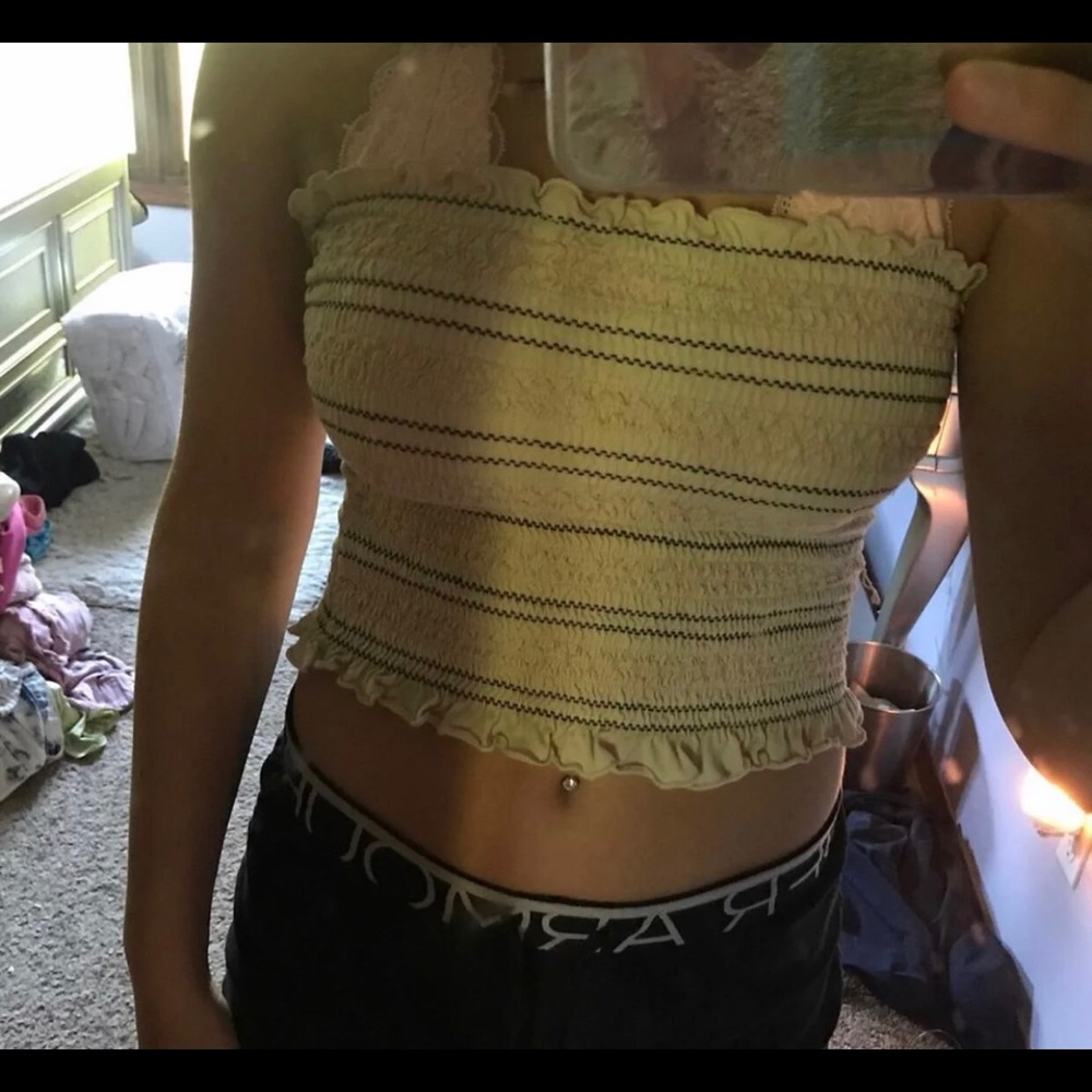 american eagle tube top